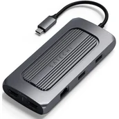 Części i akcesoria do laptopów - SATECHI SATECHI USB-C Multiport MX Adapter Space Gray | MacBook M1 ST-UCMXAM - miniaturka - grafika 1