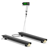 Wagi specjalistyczne - Steinberg Systems waga płozowa 3500 kg / 0,5 kg 100 x 10 cm zewnętrzny wyświetlacz LCD - Wagi płozowe - miniaturka - grafika 1