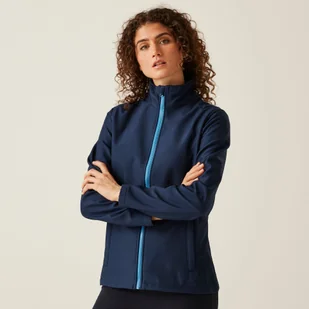 Regatta Professional Damski softshell Ablaze Granatowo-niebieski, Rozmiar: 46 - Kurtki i kamizelki sportowe damskie - miniaturka - grafika 1