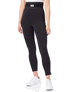 FILA TAURIANOVA spodnie damskie z wysokim stanem 7/8, Moonless Night, L - Spodnie damskie - miniaturka - grafika 1
