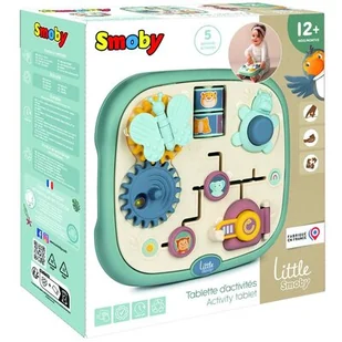 Zabawka edukacyjna SMOBY Little Interaktywny tablet 7600140317 - Zabawki interaktywne dla dzieci - miniaturka - grafika 1