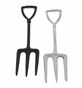 Tajemniczy Ogród Dekoracja grabki metalowe wys. 6cm - Pozostałe ozdoby ogrodowe - miniaturka - grafika 1