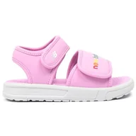 Buty dla dziewczynek - Sandały New Balance Jr SYA750C3 różowe - miniaturka - grafika 1