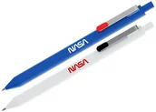 Długopisy - DŁUGOPIS OLEJOWY NASA 0,7MM NIEBIESKI, BERLINGO - miniaturka - grafika 1