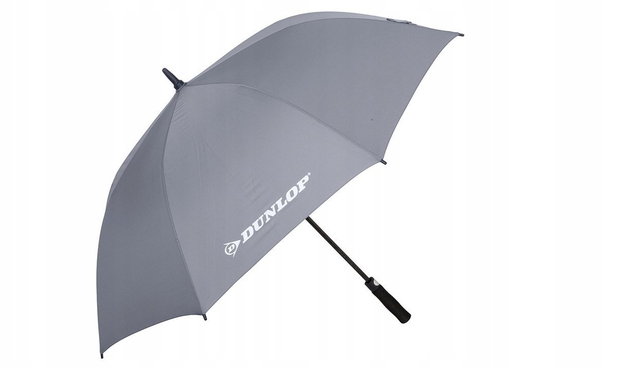 Parasol duży składany parasolka elegancka przeciwsłoneczny SZARY DUNLOP