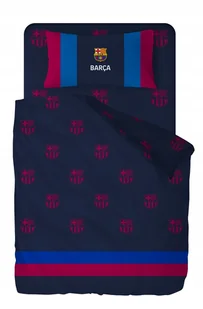 LEWANDOWSKI FC BARCELONA Komplet Pościeli 240 x 220 cm Barca Poszewka na Poduszke i Kołdre - Pościel dla dzieci - miniaturka - grafika 1