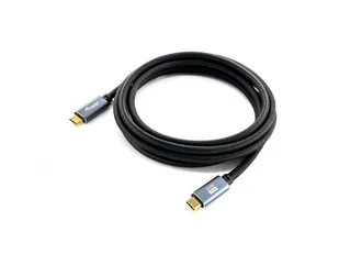 Equip 128357 kabel USB 2 m USB 3.2 Gen 2 (3.1 Gen 2) USB C Czarny - Kable komputerowe i do monitorów - miniaturka - grafika 1