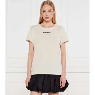 Patrizia Pepe T-shirt + kubek Regular Fit - Koszulki i topy damskie - miniaturka - grafika 1