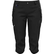 Spodnie damskie - ODLO Spodnie damskie 3/4 Wedgemount, czarne, 10 - miniaturka - grafika 1