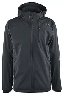 Kurtki męskie - CMP męska kurtka softshell, czarny, 58 3A40537N_U901_58 - grafika 1