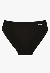 Czarne Gładkie Majtki Figi z Bawełny Laniriela - Majtki damskie - miniaturka - grafika 1