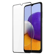 Szkła hartowane na telefon - TEMPERED Dux Ducis 9D Glass wytrzymałe szkło hartowane 9H na cały ekran z ramką Samsung Galaxy A22 4G czarny (case friendly) - miniaturka - grafika 1