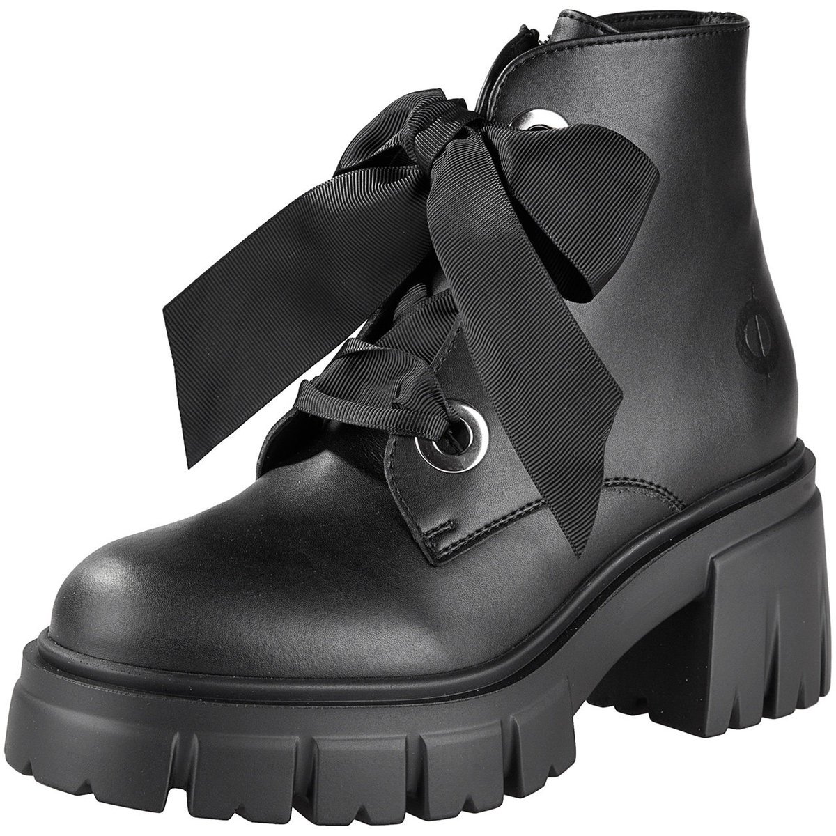 botki damskie ALTERCORE czarne (ANASTASIA VEGAN BLACK)-36