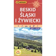 Atlasy i mapy - Wydawnictwo Compass Mapa tur. - Beskid Śląski i Żywiecki 1:50 000 praca zbiorowa - miniaturka - grafika 1