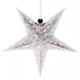 GWIAZDA PAPIEROWA 3D ZAWIESZKA ŚWIĄTECZNA DUŻA - Ozdoby bożonarodzeniowe - miniaturka - grafika 1