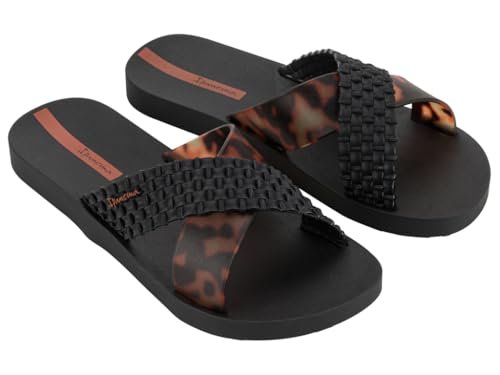 IPANEMA Sense Slide Fem, japonki damskie, lampart, 38 EU, Lampart, 38 EU