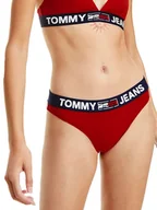 Majtki damskie - Tommy Hilfiger Majtki Damskie Bikini 1 Para Red Uw0Uw02773 Xlg S - miniaturka - grafika 1