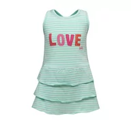 Sukienki i spódniczki dla dziewczynek - Sukienka, szary, rozmiar 92 - miniaturka - grafika 1