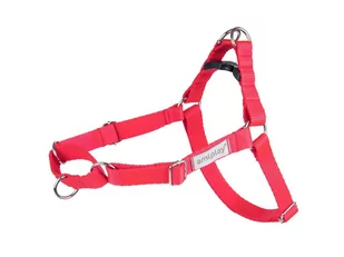 Amiplay Szelki regulowane EASY GO Samba L 55-75 [c d] x 2,5cm Czerwony - Szelki dla psów - miniaturka - grafika 1