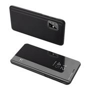 Etui i futerały do telefonów - Clear View Case futerał etui z klapką Samsung Galaxy A71 czarny - miniaturka - grafika 1
