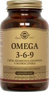 Solgar Omega 369. 60 Pearls E2027 - Pozostałe kosmetyki - miniaturka - grafika 1