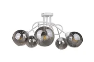Lampy sufitowe - Ring lampa sufitowa 5-punktowa biała 1279 - miniaturka - grafika 1