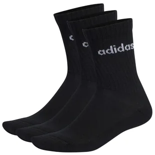 Skarpety adidas Linear Crew Cushioned Socks 3P - Skarpetki sportowe męskie - miniaturka - grafika 1