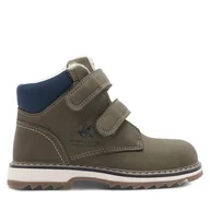 Buty dla chłopców - Trzewiki Beverly Hills Polo Club AVO-2261-066(II)CH Khaki - miniaturka - grafika 1