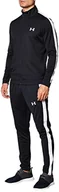 Koszulki sportowe męskie - Under Armour Mężczyźni Emea Track Suit Dres, Czarny/Biały, 17 - miniaturka - grafika 1