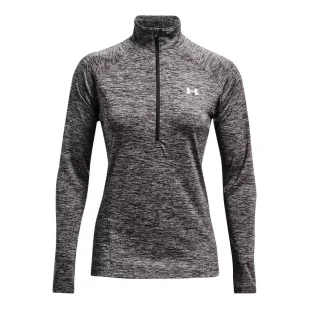Koszulka damska Under Armour NEW TECH 1/2 ZIP - TWIST - Koszulki sportowe damskie - miniaturka - grafika 5