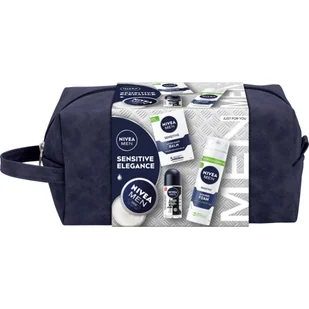 Nivea MEN Sensitive Elegance Zestaw kosmetyków dla mężczyzn - Zestawy kosmetyków męskich - miniaturka - grafika 1