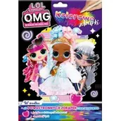 Książki edukacyjne - LOL Surprise! Kolorowe zdrapki - miniaturka - grafika 1