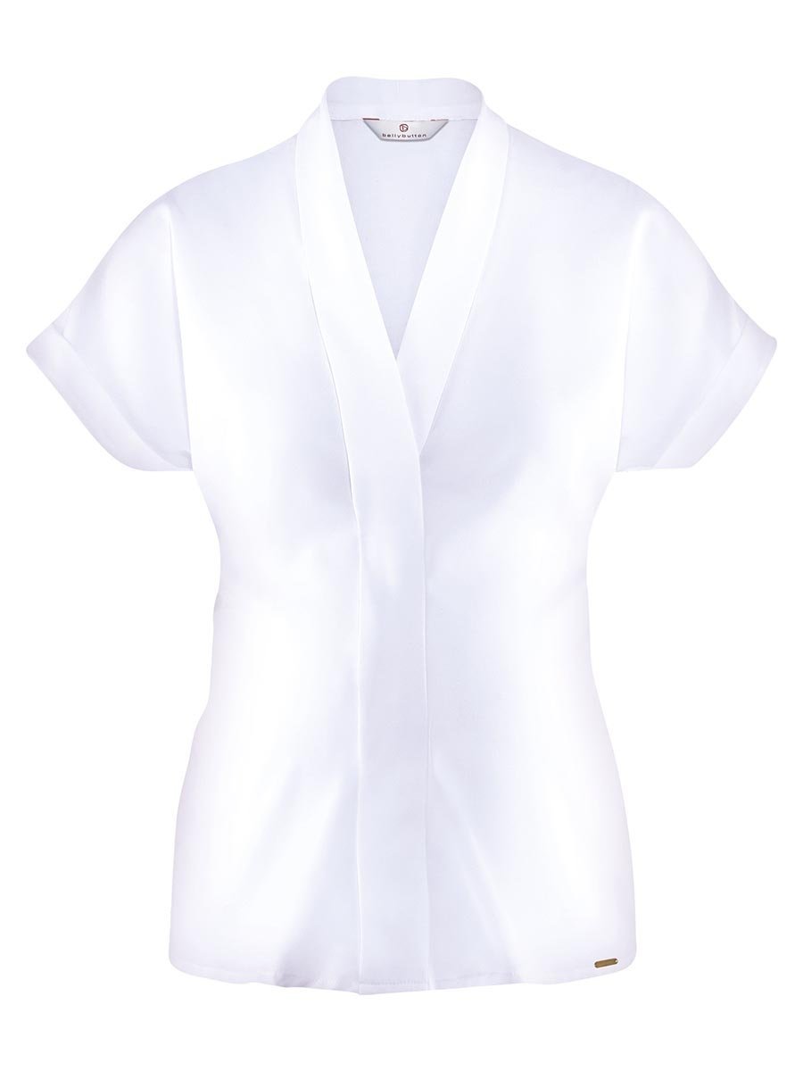 Damska koszula ciążowa krótki rękaw biała Bellybutton Maternity, r.36