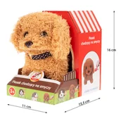 Zabawki interaktywne dla dzieci - Smily Play, Piesek Chodzący Na Smyczy 30/60 - miniaturka - grafika 1