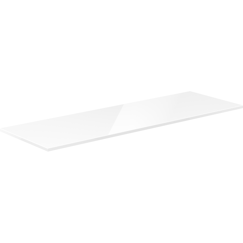 Mexen Uni blat naszafkowy 140 cm, biały połysk - 91AXX-1404-464-18-00