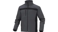 Odzież robocza - Bluza z softshell poliestru i elastanu kolor szaro-czarny rozmiar 3xl lule2gr3x - miniaturka - grafika 1