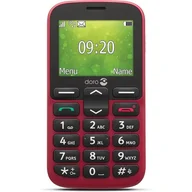 Telefony komórkowe - Doro 1380 4MB/8MB Czerwony - miniaturka - grafika 1