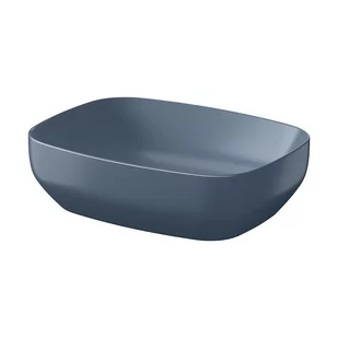 Cersanit Larga Umywalka nablatowa 50x38,5 cm niebieski mat K677-067 - odbiór osobisty: Kraków, Świebodzin - Umywalki - miniaturka - grafika 1