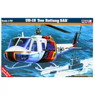 Zabawki zdalnie sterowane - Mastercraft, Helikopter do sklejania 1 72 Uh-1H See Rettung Sar Pud D-81 - miniaturka - grafika 1