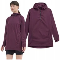 Bluzy damskie - SOFTSHELL damski 8000 BLUZA damska TREKKINGOWA z KAPTUREM 4F TFSWF078 XS - miniaturka - grafika 1