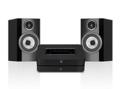 Zestawy stereo - Bluesound POWERNODE (czarny) + 707 S3 (czarny) - miniaturka - grafika 1