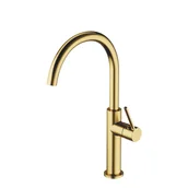 Baterie kuchenne - Omnires Bateria kuchenna Liron mosiądz - miniaturka - grafika 1