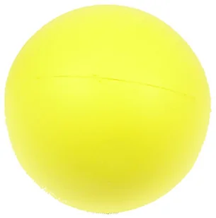 Cartasport SPONGE' (pianka) piłka nożna, 200 mm - żółty - Monitory aktywności - miniaturka - grafika 1