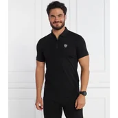 Koszule męskie - EA7 Polo | Slim Fit - miniaturka - grafika 1