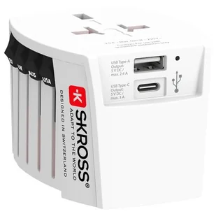 Adapter podróżny SKROSS MUV 1.302962  Świat - Świat - Pozostałe akcesoria sieciowe - miniaturka - grafika 1