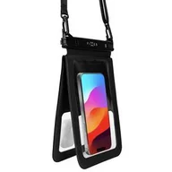 Etui i futerały do telefonów - Etui sportowe na rękę. Dla  telefonów komórkowych FIXED Float Twin, kvalitní uzamykací systém, IPX8 (FIXFLT-TW-BK) Czarne - miniaturka - grafika 1