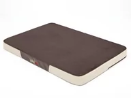 Legowiska dla psów - Hobbydog xlmpr crz3 psy materac na łóżko dla psa psy sofa dla psa brązowy kordu ze sztuczną skórą, XL, 120 x 80 x 8 cm, Beige - miniaturka - grafika 1