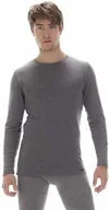 Koszulki męskie - Koszulka męska Cornette Authentic 214 z długim rękawem 3-5XL biała - miniaturka - grafika 1