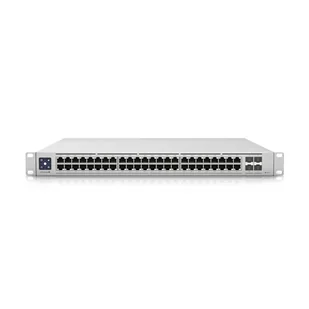 Ubiquiti Enterprise 48 PoE Zarządzany L3 2.5G Ethernet (100/1000/2500) Obsługa PoE Szary - Pozostałe akcesoria sieciowe - miniaturka - grafika 1