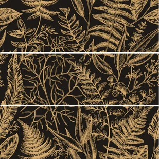 Dekor Fern Gold 89.4x90 - Płytki klinkierowe - miniaturka - grafika 1